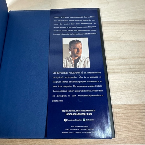 Jeter Unfiltered Hardcover Book, EUC - Picture 4 of 8